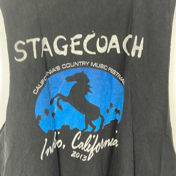Stagecoach 2013 Country Music Festival Sleeveless Mens Top - Picture 2 of 4